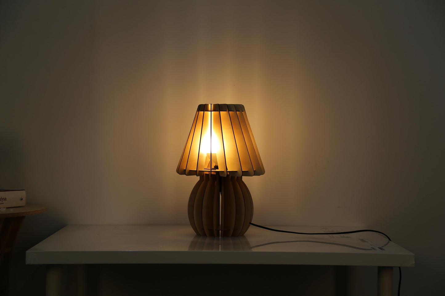 Tischlampe Bianca Holz